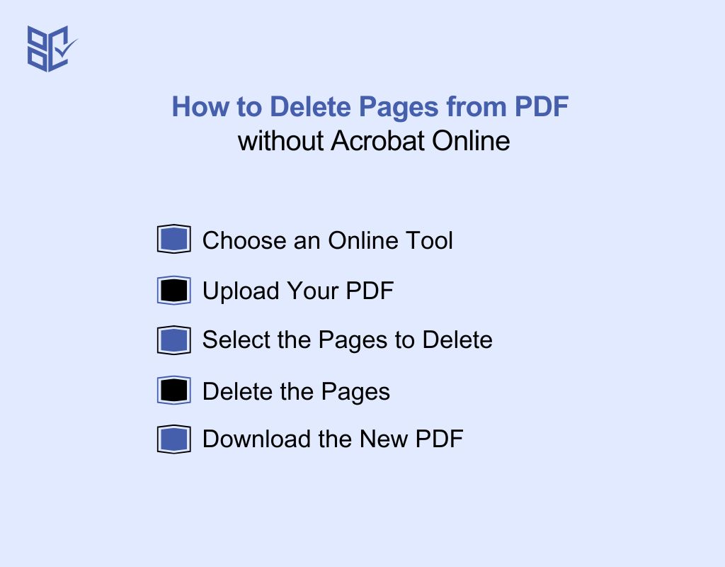 How to Delete Pages from PDF without Acrobat Online